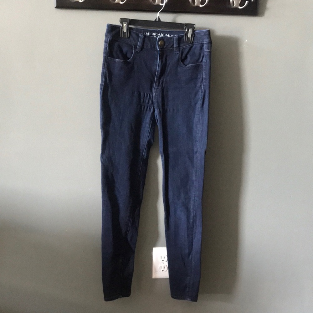 AE skinny Dark Jeans | 4